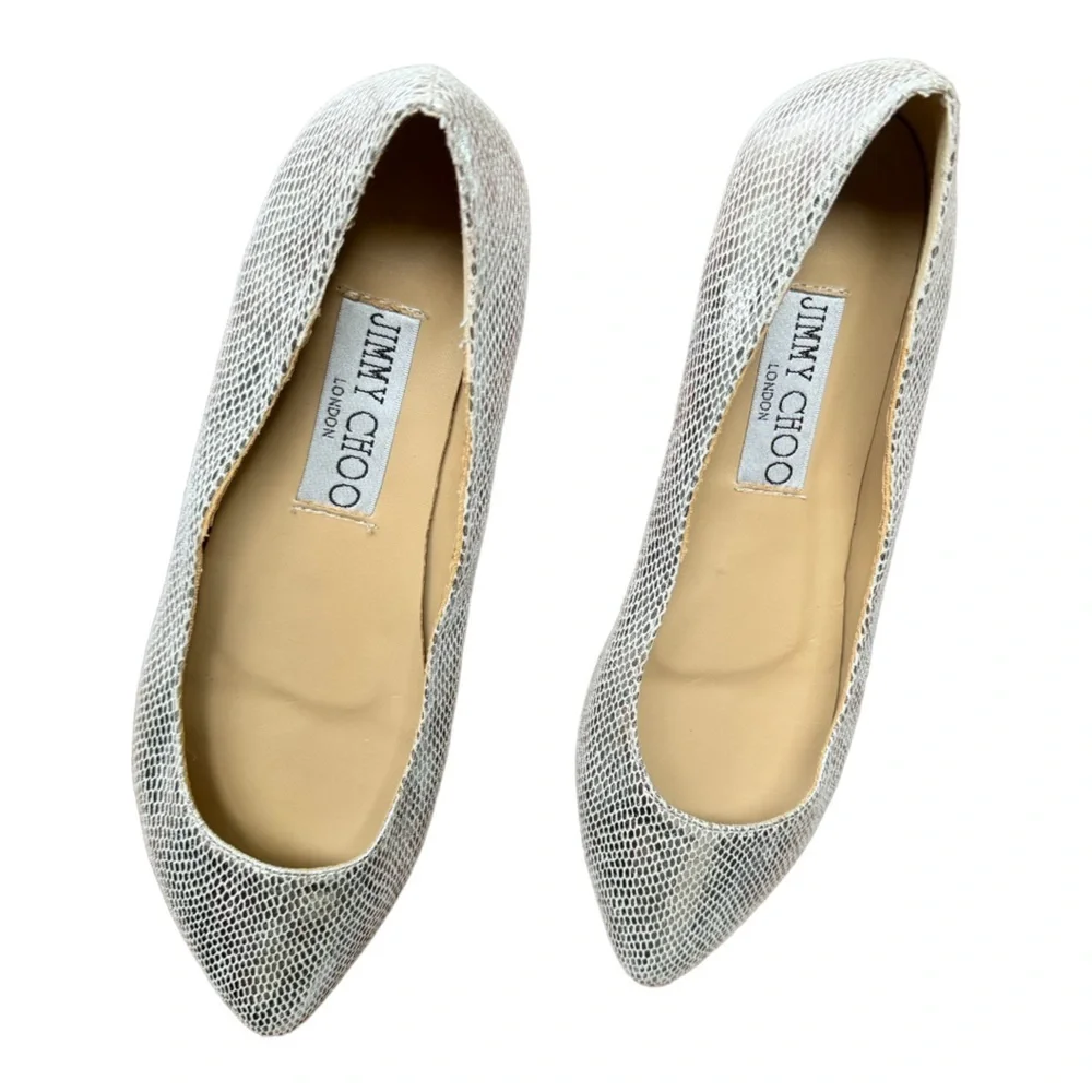 Jimmy Choo Glitter ballet flats 39EU - Picture 4 of 10